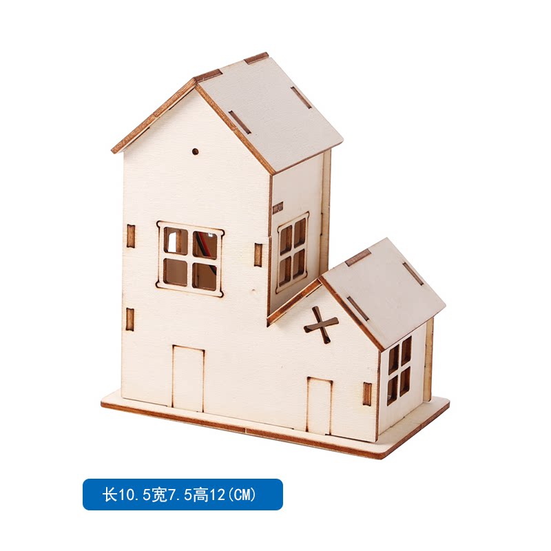 胖耳猴科技小制作七彩小屋