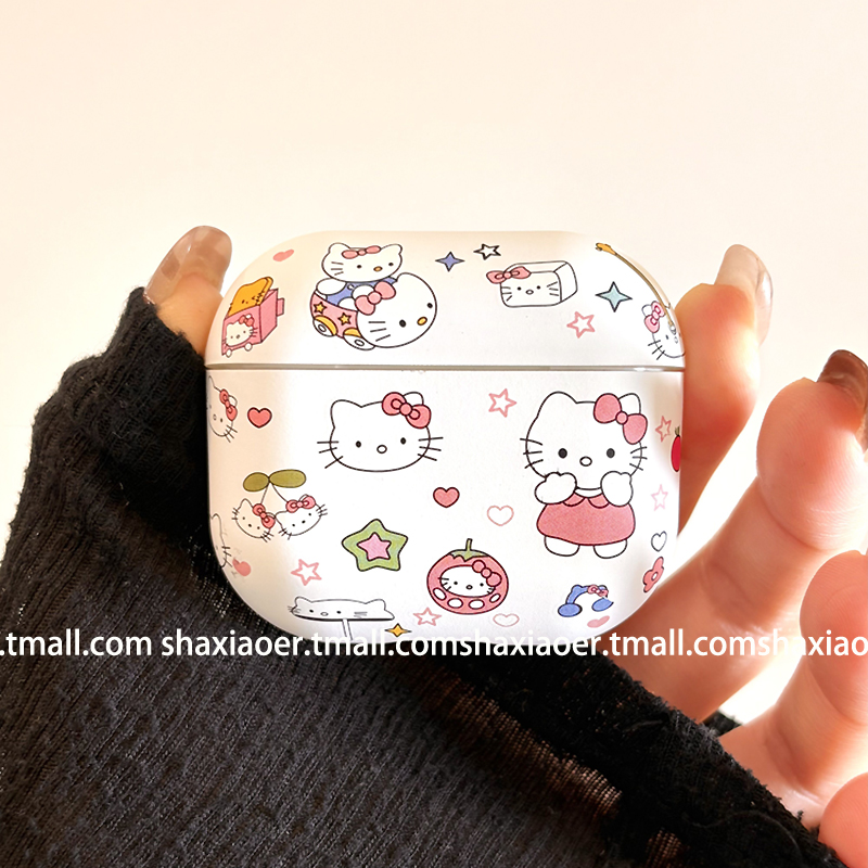 适用苹果耳机壳可爱卡通