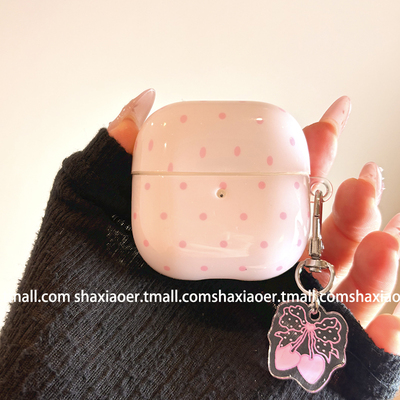 适用华为耳机壳波点简约