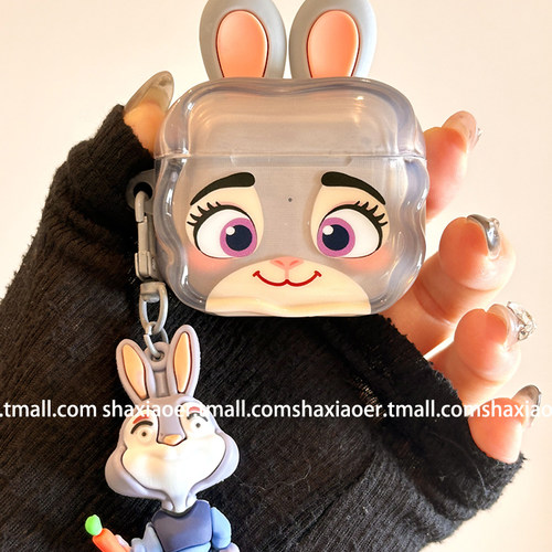 适用苹果耳机壳情侣卡通