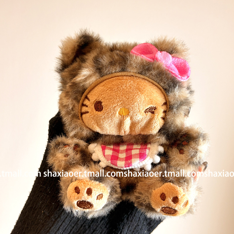 适用苹果耳机壳可爱毛绒公仔