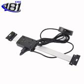 外接数显标尺铝合金机床位移卡尺横竖两用位移传感器光栅尺厂家