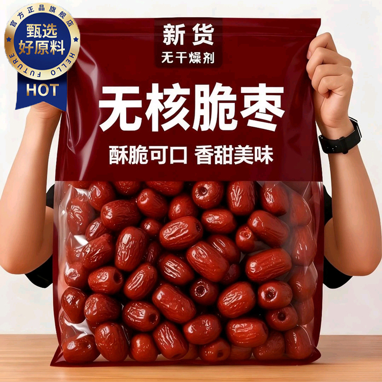 无核香酥脆枣嘎嘣脆健康零食