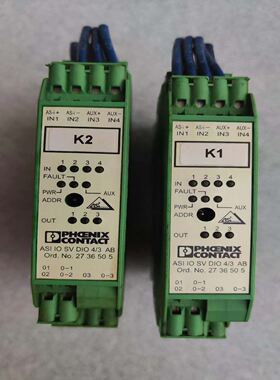 菲尼克斯传感器模块ASI IO SV DIO 4/3 AB