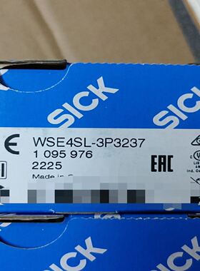 SICK西克光电传感器WSE4SL-3P3237，制
