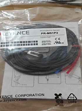 基恩士PR-M51P3，盒码一致，配件齐全