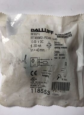 BALLUFF巴鲁夫BES02YJ BES M30MG1-