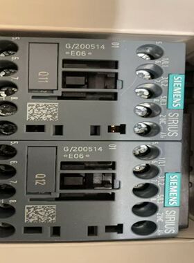 接触器，型号3RT2015-1BB42和3RA