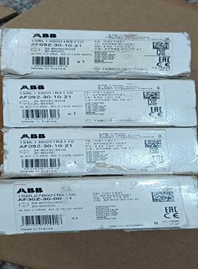 ABB接触器AF09Z-30-10-21有3只，AF30