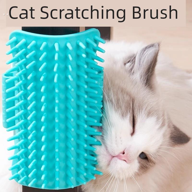 猫咪蹭痒器 猫蹭痒神器 宠物用品大全桌腿绑带梳贴墙角蹭毛猫玩具