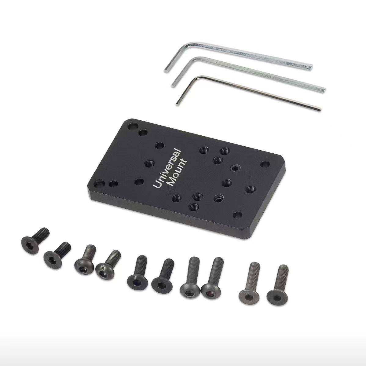 GLOCK通用底板红点转接板安装底座适合折叠RMR/VISM红点G17/G19