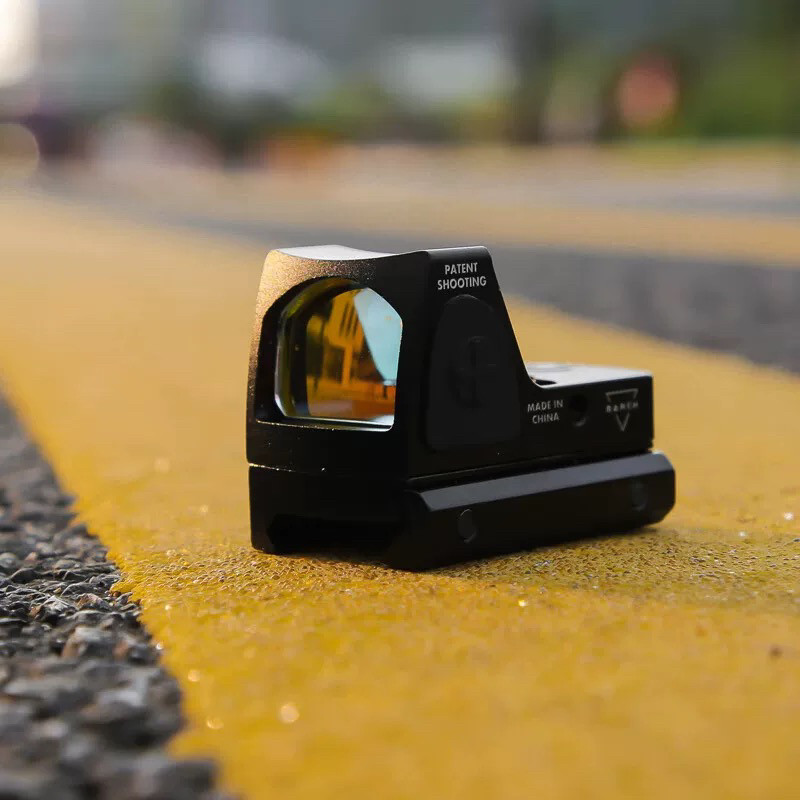 金属光学红点RMR非全息20MM卡槽高透光增高精准模型弹弓玩具备件