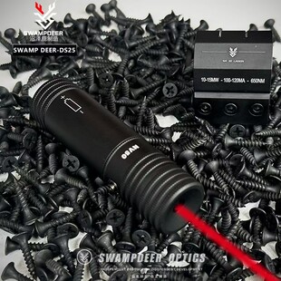 沼泽鹿全新DS25镭射激光红外可调节上下左右高抗震瞄准器多功能