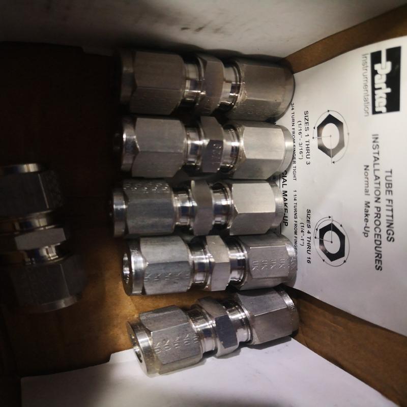 维修检查派克12mm卡套接头SCM12-316 PARK议价