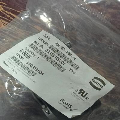维修检查销售HARTING连接器09300100301双询价