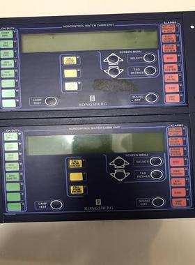 维修检查KONGSBERG WCU DISPLY 报警延议价