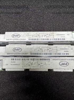 维修检查MP模块MPFF200R12KBF原装拆机，成色议价