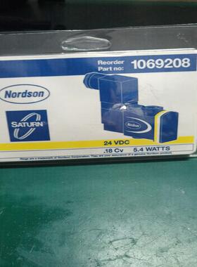 维修检查销售全新NORDSON电磁阀1069208，从仓询价