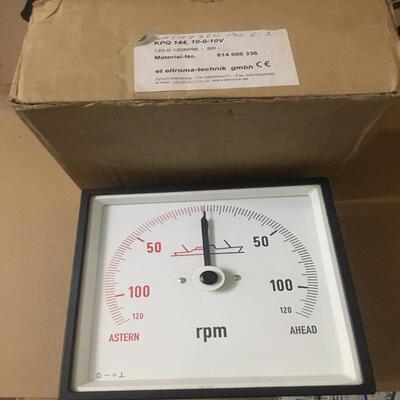 维修检查销售eltroma RPM  KPQ144 ±1询价