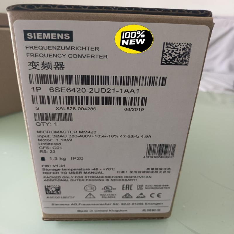 维修检查6SE6420-2UD21-1AA1 西门子全新议价