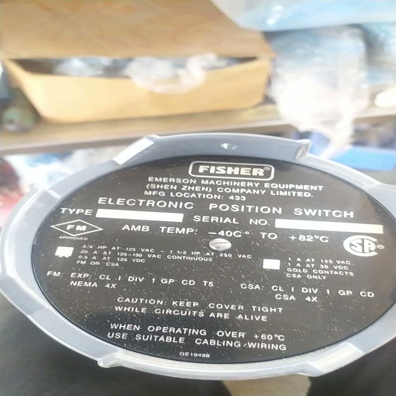 维修检查销售全新 费希尔 行程开关FS 304-122询价
