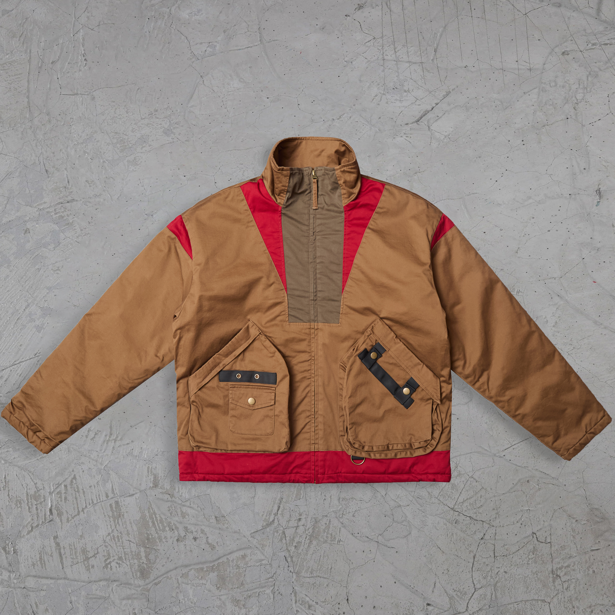 纽约潮牌Profound foundation支线 复古战术风户外工装棉服外套