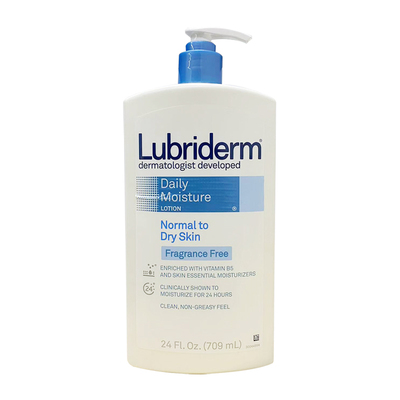美国Lubriderm保湿润肤身体乳无香型709ml   3304990039