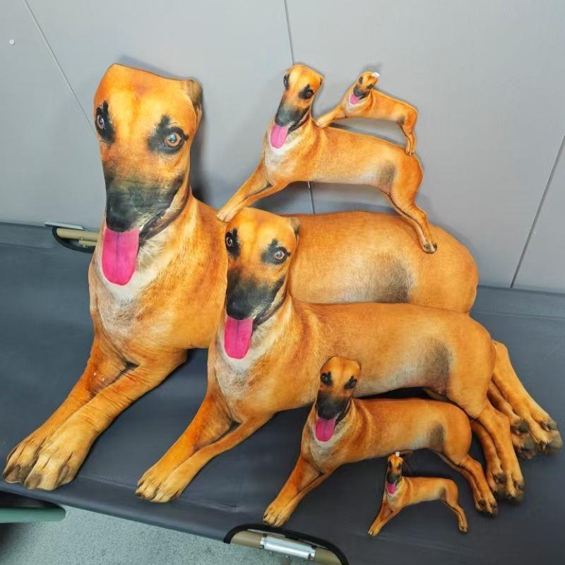 仿真灵缇犬狗玩偶睡觉抱枕抽象搞怪生日礼物女送男生闺蜜大号实用