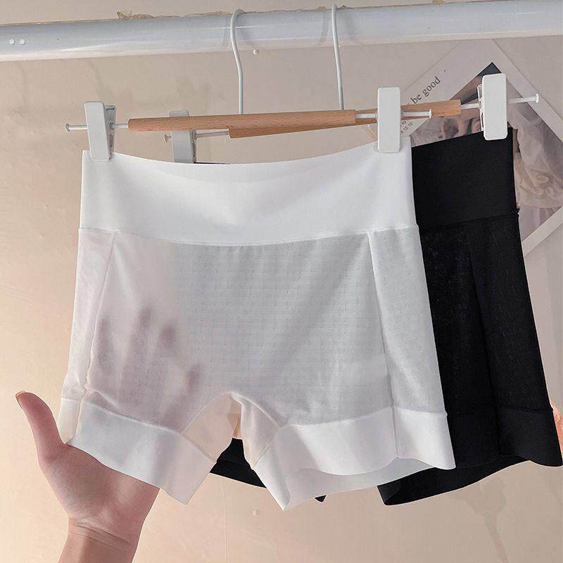 透气冰丝无痕安全裤女免穿内裤学生少女夏天超薄款防走光打底短裤