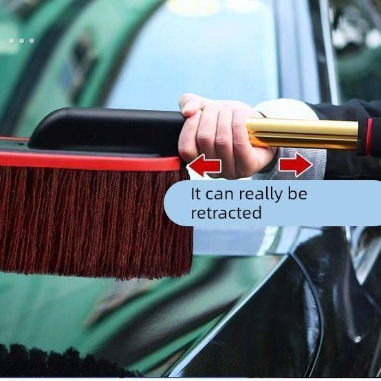 纯棉擦车拖把伸缩蜡拖汽车掸子除尘洗车拖把刷车刷子扫灰汽