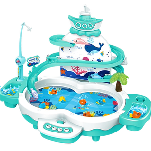 钓鱼儿童玩具益智2一3岁1宝宝6两周岁半早教4磁性5小女孩男孩男童