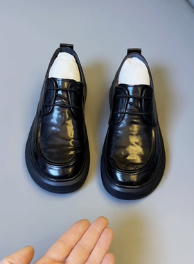 60901欧洲站冬春季新款纯皮透气皮鞋商务皮鞋男士韩版时尚潮流鞋