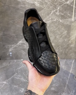 时尚 169 底软底软面休闲舒适运动男鞋 纯皮气垫鞋 百搭轻奢酷 52新品