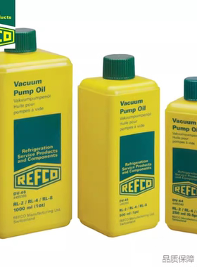 REFCO/威科真空泵用的矿物油DV-44 DV-45 DV-46 48 P-17-S-0.25 1