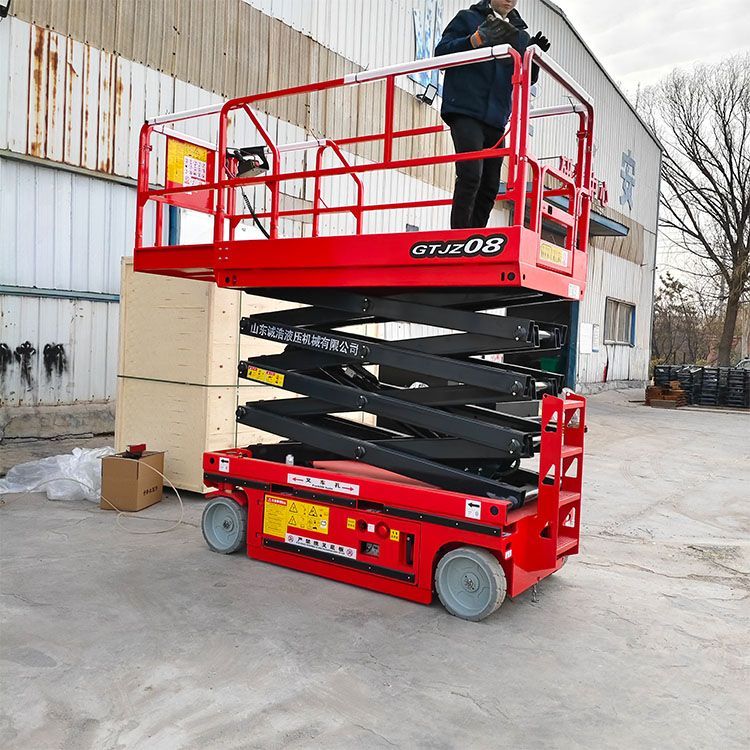 全自动升降机自行走电动