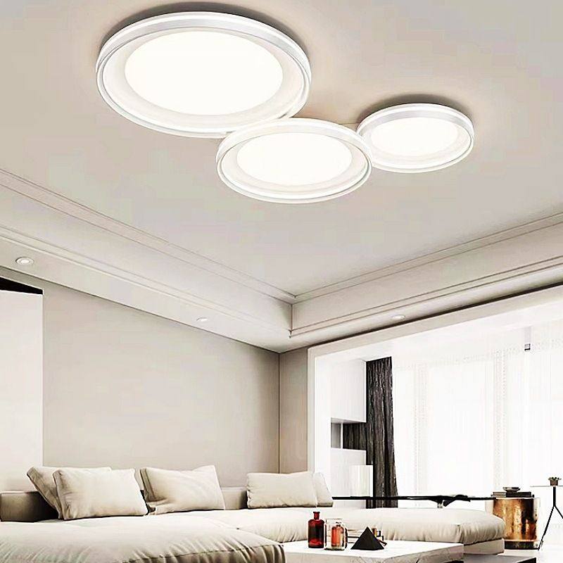 全光谱护眼设计感高简大气圆形灯简约组合吸顶灯家用现代客厅亮极,家装灯饰光源,护眼吸顶灯,淘宝优惠券,粉丝福利购,淘宝优惠卷