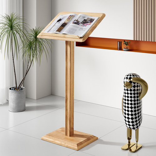 全实木打造高端时尚展架