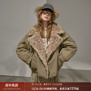 喇叭裤 半身裙 系带大衣 DIDDIMODA派克棉服