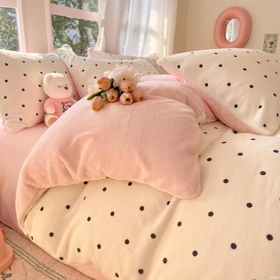 加绒冬季被套床单法兰三件