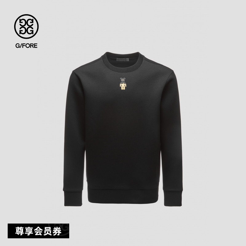 BEARBRICK联名G/FORE圆领卫衣