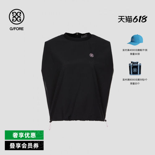 G/FORE吉福官方女士高尔夫服装JERSEY VEST背心