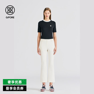GFORE吉福官方女士高尔夫服装BOOTCUT PANT长裤喇叭裤