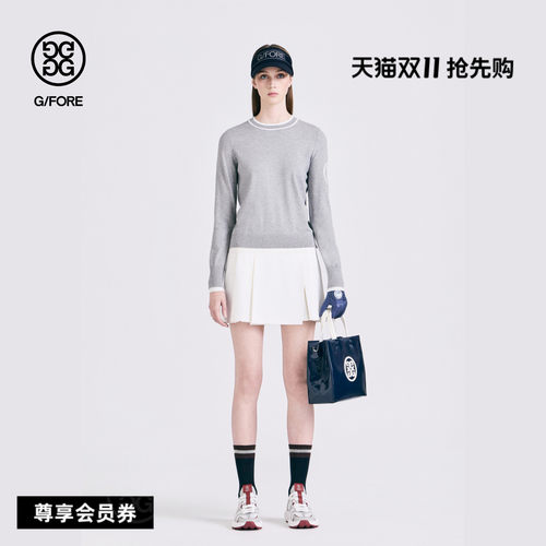 G/FORE吉福官方早秋新品女士高尔夫服装ELASTIC SKORT半身裙