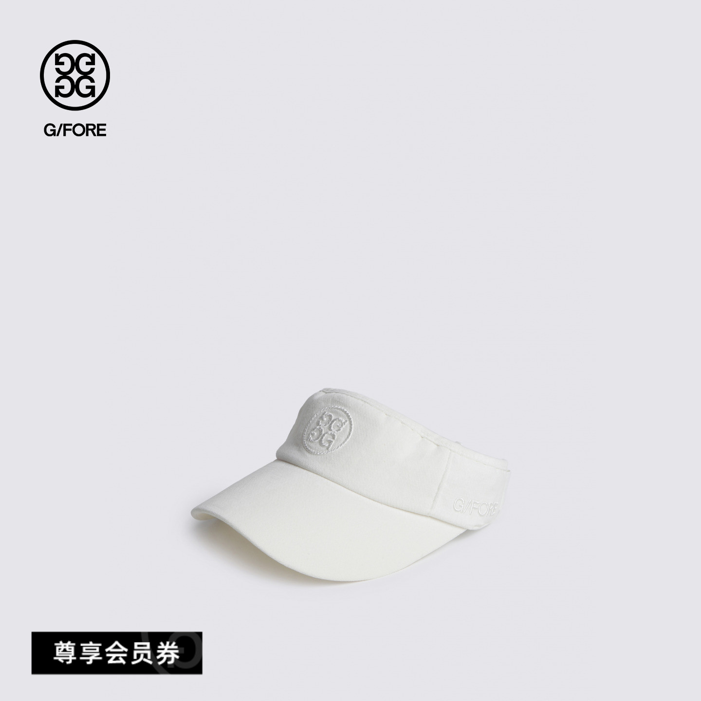 GFORE吉福官方秋冬新品WINTER ESSENTIAL VISOR空顶帽