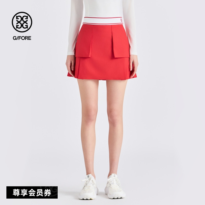 G/FORE吉福官方春夏新品女士高尔夫服装SKIRT短裙