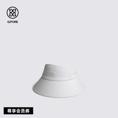 G/FORE吉福官方春夏新品WIDE VISOR女士高尔夫球帽宽帽檐空顶帽