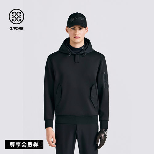 G/FORE吉福官方春夏新品男士高尔夫服装TECH HOODIE连帽衫