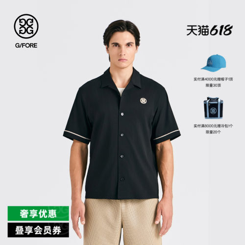 G/FORE吉福官方男士高尔夫服装SILKY SHIRKET衬衫