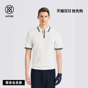G/FORE吉福官方春夏新品男士高尔夫服装POLO T-SHIRT针织POLO衫