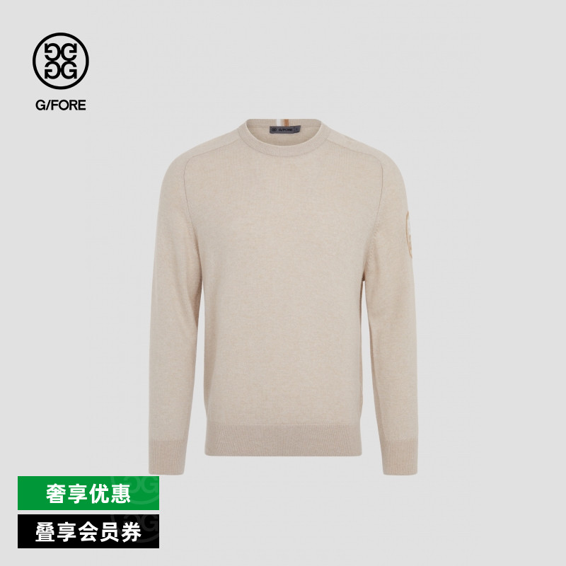 G/FORE男士羊绒针织衫高尔夫